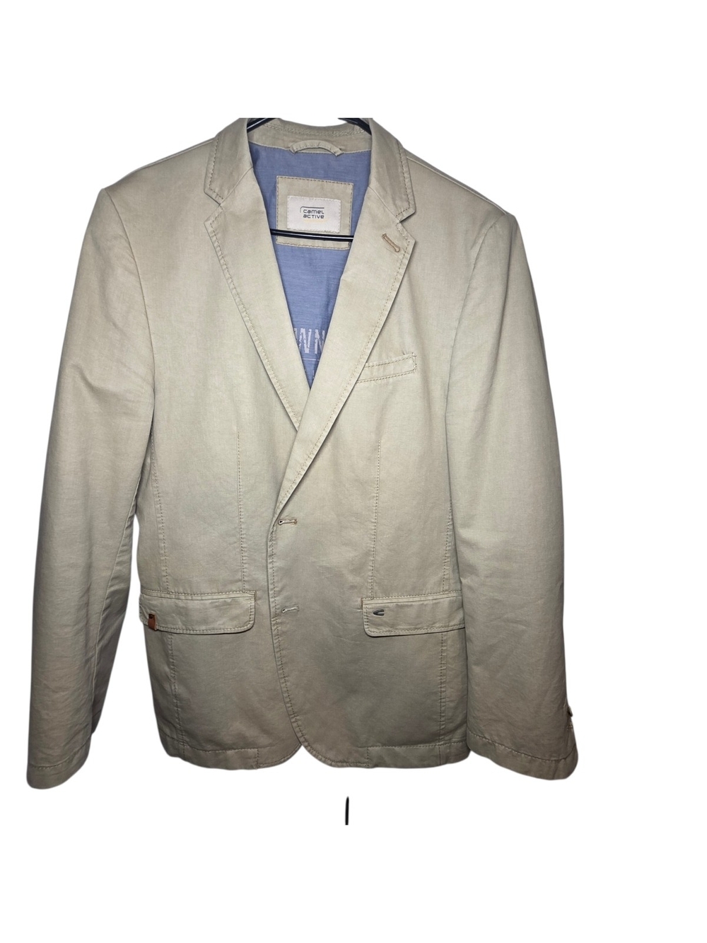 Camel Active Men's Tan Cotton Casual Blazer Jacket Sport Coat
